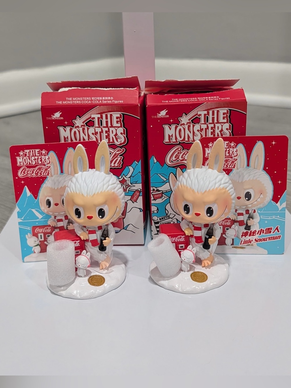 The Monsters Coca-Cola Little Snowman x2 Bundle – DISCOUNTED / Minor Damage